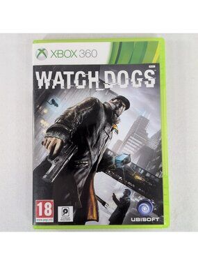 Watch Dogs PEGI 18 EUROPE Xbox 360 2014 Complete Tested Working Manual Included
